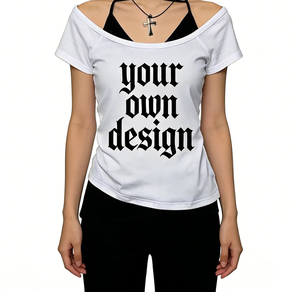 Trendy Women's Custom Clothing tshirt girl aesthetic Comfortable Pop Culture streetwear top tees Vintage kawaii Trendy harajuku