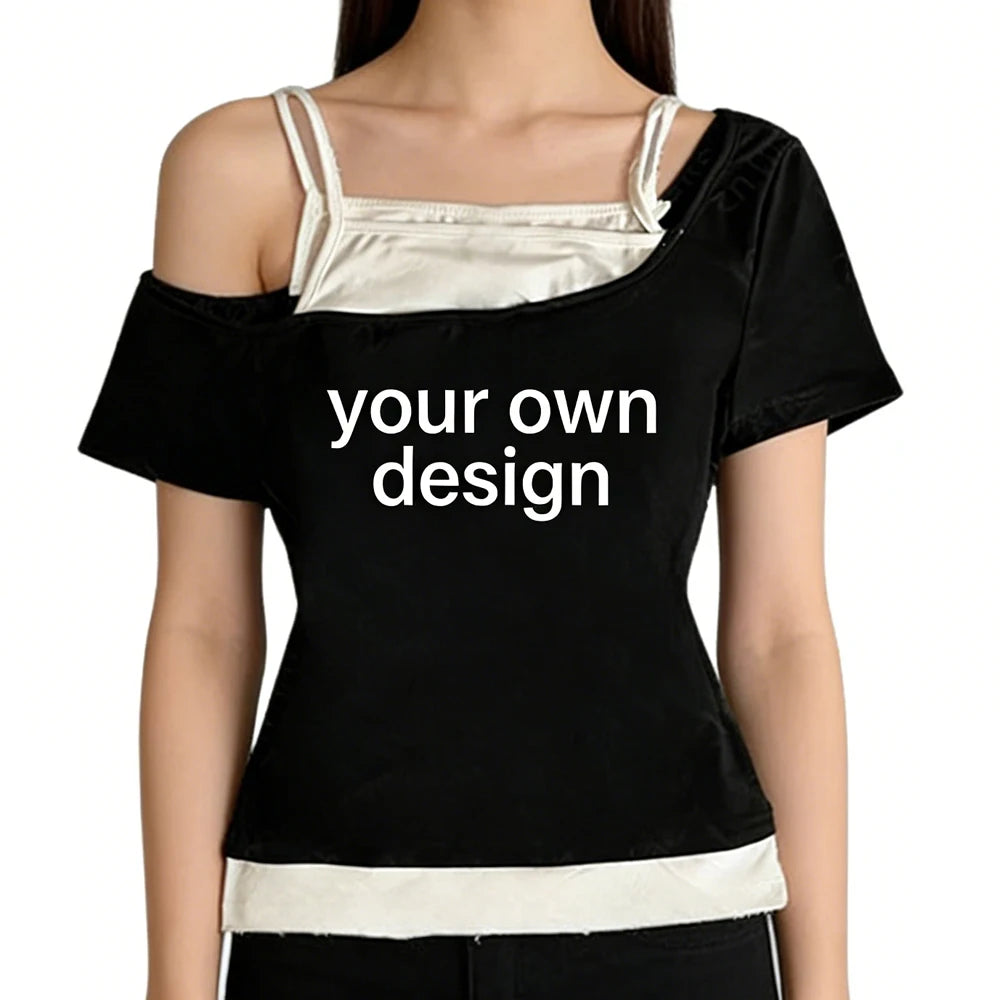 Trendy Women's Custom Clothing tshirt girl aesthetic Comfortable Pop Culture streetwear top tees Vintage kawaii Trendy harajuku